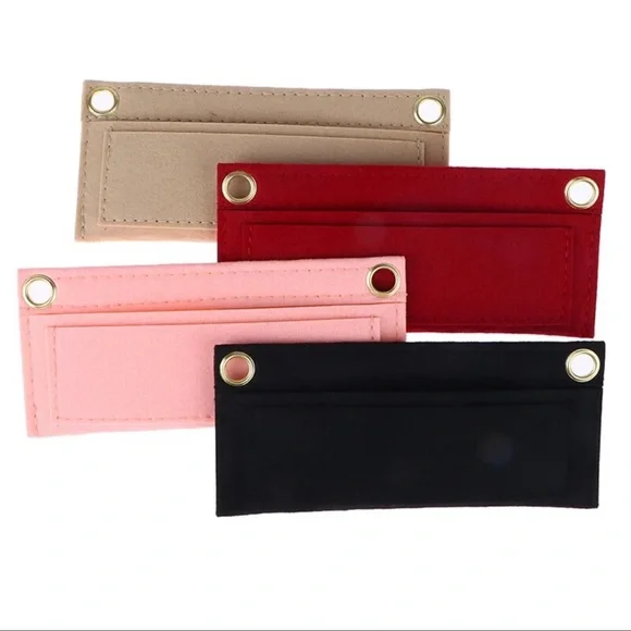 Bag insert with a gold chain - Picture 4 of 7